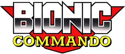 Bionic Commando logo for Commodore 64